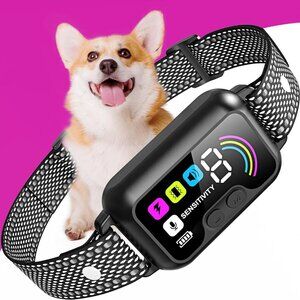 Bark Collar, Dog Bark Collar for Large Medium Small Dogs, Smart No Bark Collar,